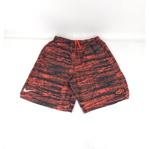 Oklahoma State Nike Athletic Shorts Men's Orange Tiger Striped Men's Large